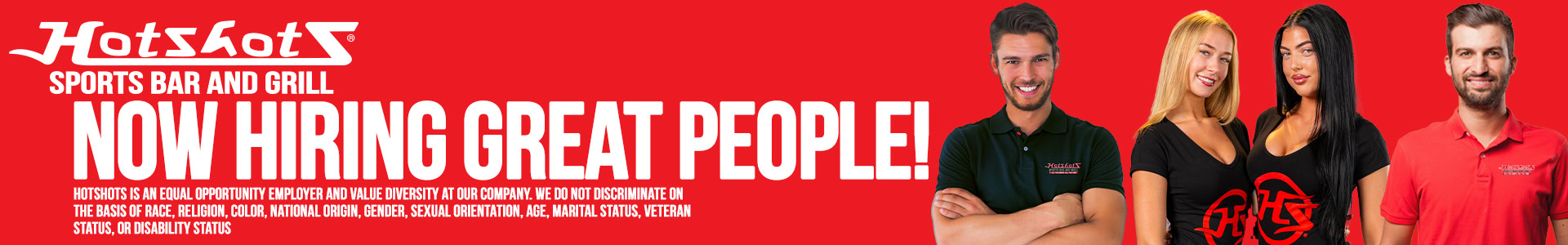 Now Hiring Banner