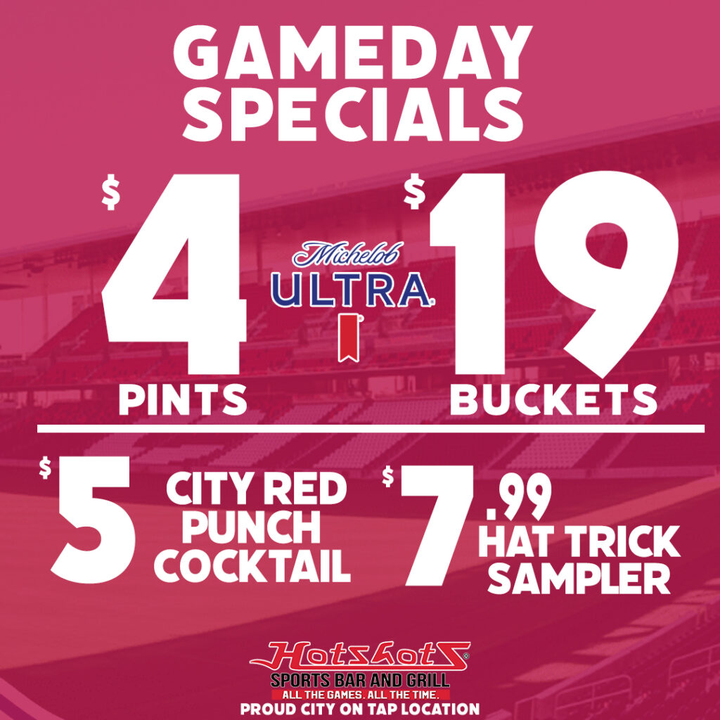 St Louis CITY Game Day Specials