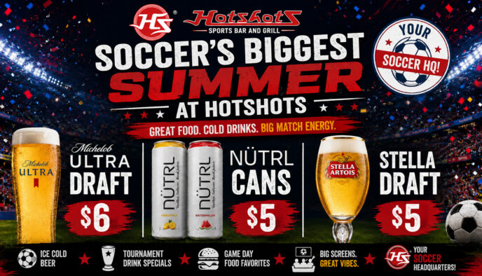 Soccer’s Biggest Summer at Hotshots