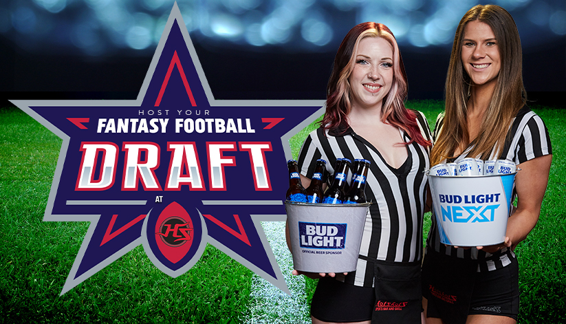 Host your Fantasy Draft at Hotshots this Season! - Hotshots Sports Bar &  Grill
