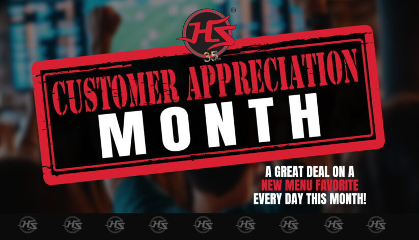 Customer Appreciation Month