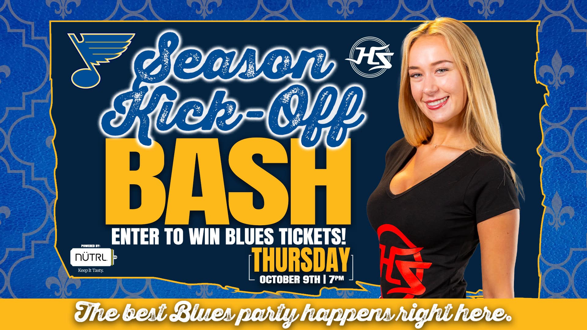 Blues Bash Season Kick-Off