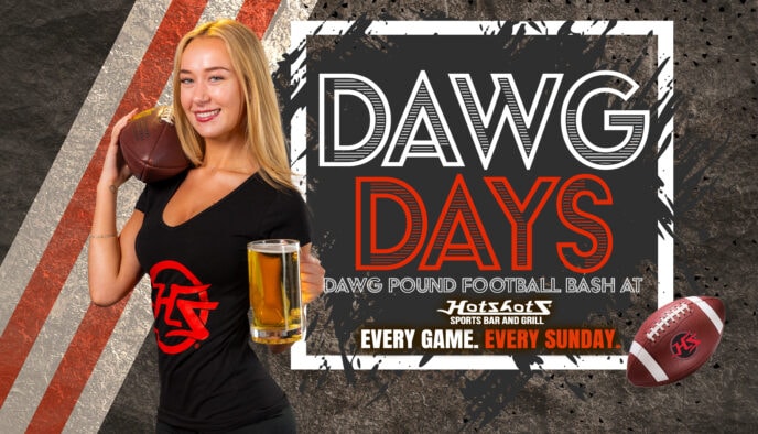 Dawg Days at Hotshots Brunswick