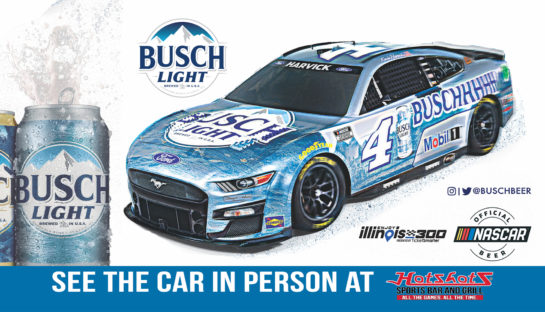 Busch Light NASCAR Appearance