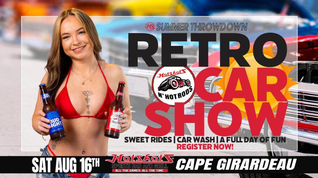 🚗 Hotshots n’ Hot Rods Car Show – Cape Girardeau 🚗