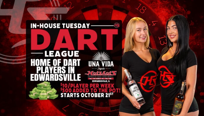 🎯 In-House Singles Dart League – Hotshots Edwardsville