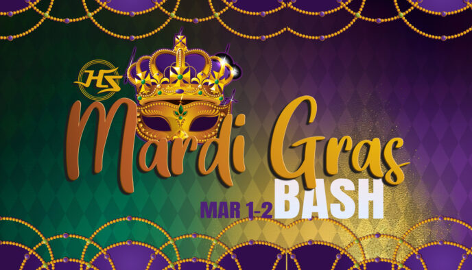 Hotshots Mardi Gras Bash