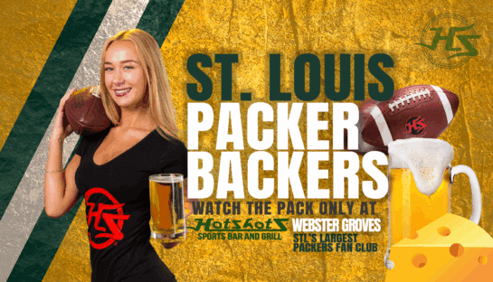 St Louis Packer Backers Fan Club at Hotshots