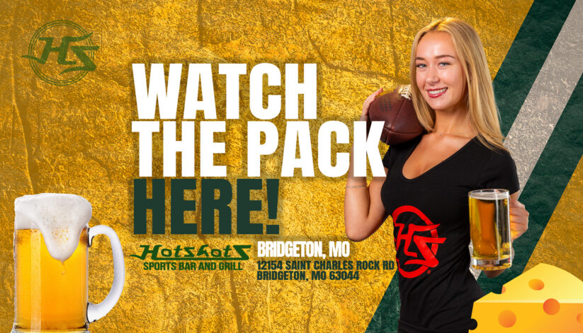 Packers Headquarters | Watch Every Packers Game at Hotshots Bridgeton