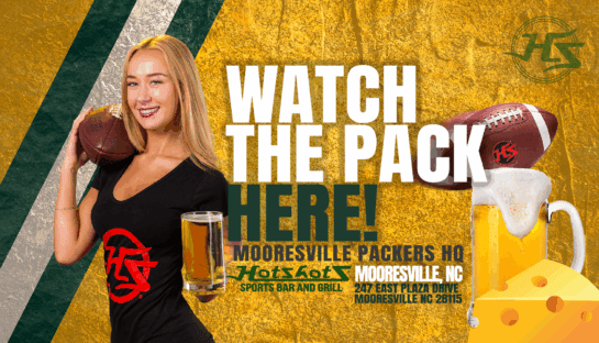 Your Packers Game Day Spot in Mooresville