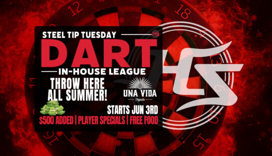 In-House Steel Tip Dart League at Hotshots Edwardsville