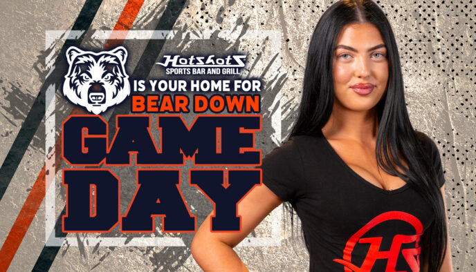 Bear Down Game Day at Hotshots