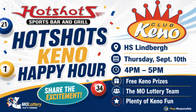 Keno Happy Hour at Hotshots Lindbergh