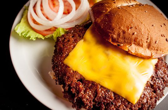 Hotshots cheese burger.