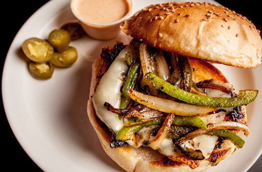 Black jack sandwich.