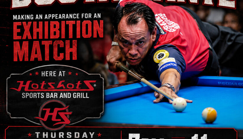 Francisco Bustamante Exhibition Match at Hotshots