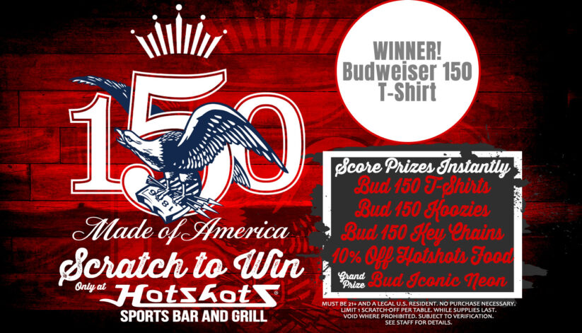 Bud 150 Scratch Offs