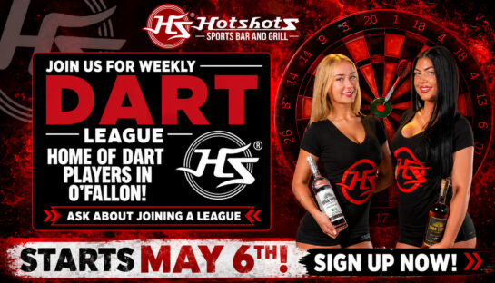 Hotshots Dart League May 6th