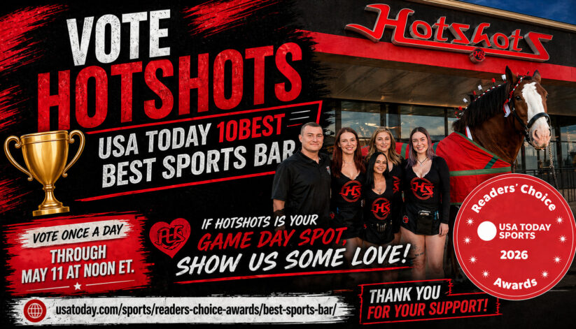 Vote Hotshots for USA TODAY 10Best Best Sports Bar