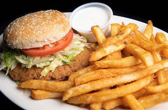 Hotshots Crispy-Chicken Sandwich