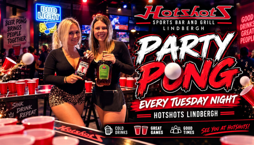 Party Pong at Hotshots