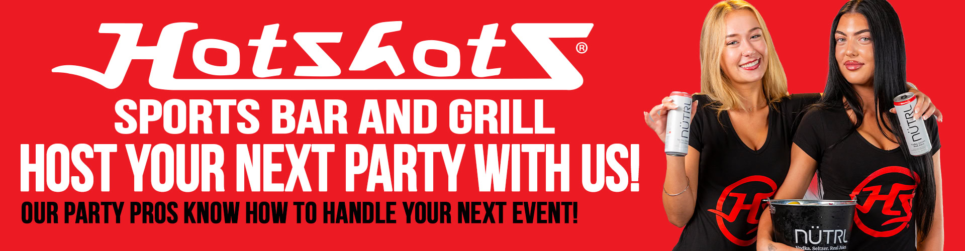 Host Your Party at Hotshots