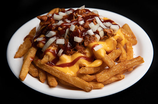 Loaded BBQ Pork Fries
