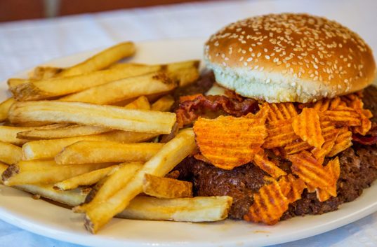 Red Hot Riplet Burger