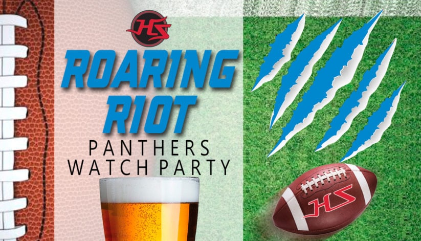 Panthers Watch Party w/ Roaring Riot Fan Club