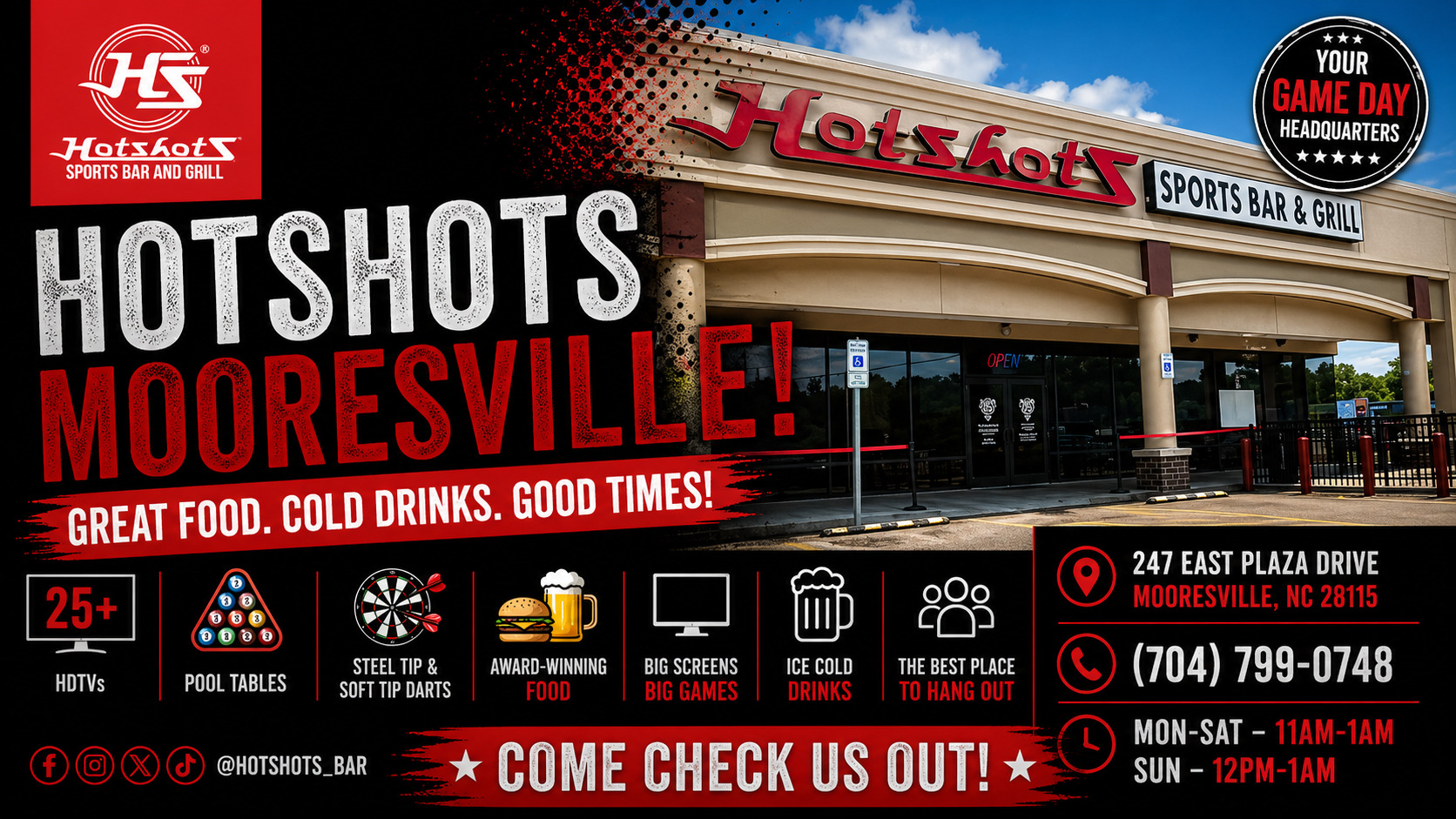 Hotshots Sports Bar & Grill cover